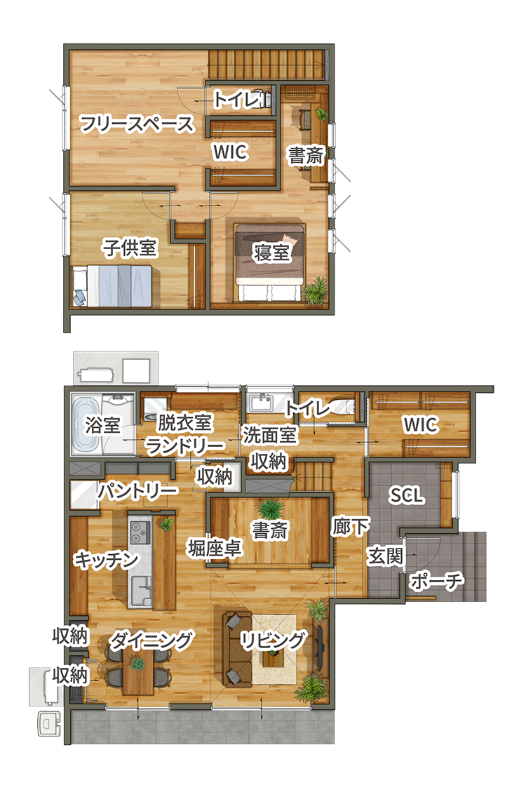 間取図